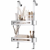 Support de douche BOTC - 2 magasins - Support de douche suspendu - Support de douche suspendu - Accessoires de salle de bain - Zliver