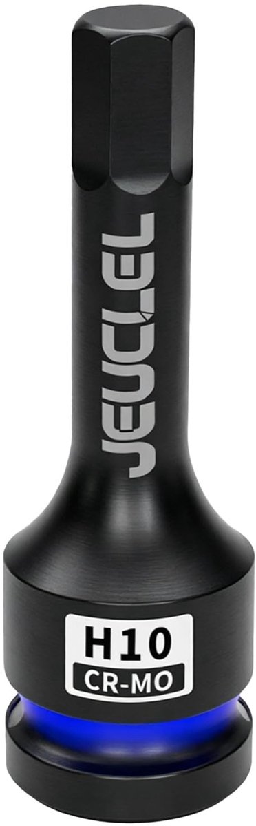 SolidKeus - 10mm Hex Impact Bit Socket 1/2 Inch voor Ratels