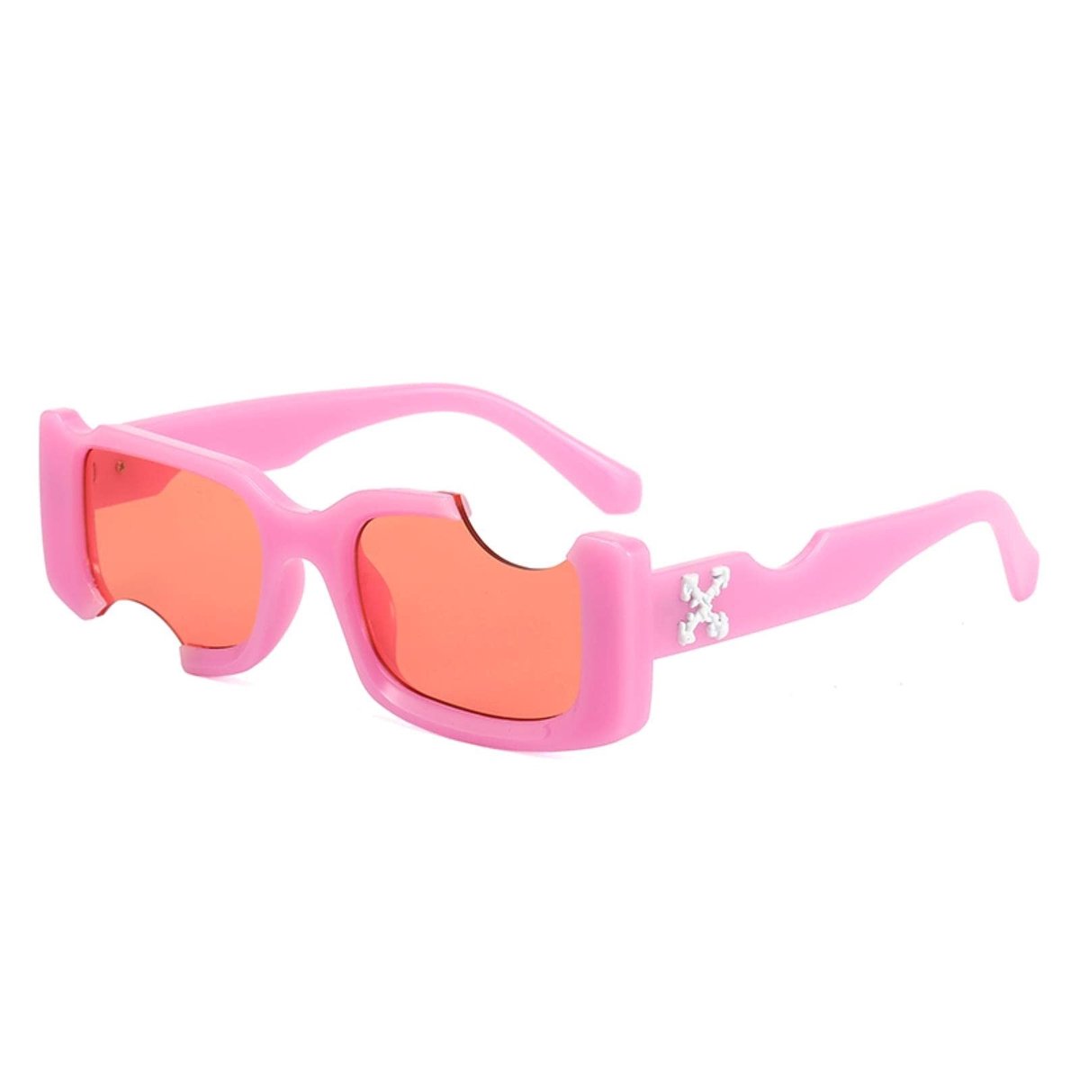 SolidKeus - Unisex Zonnebril met UV400 Bescherming en Hip-Hop Stijl