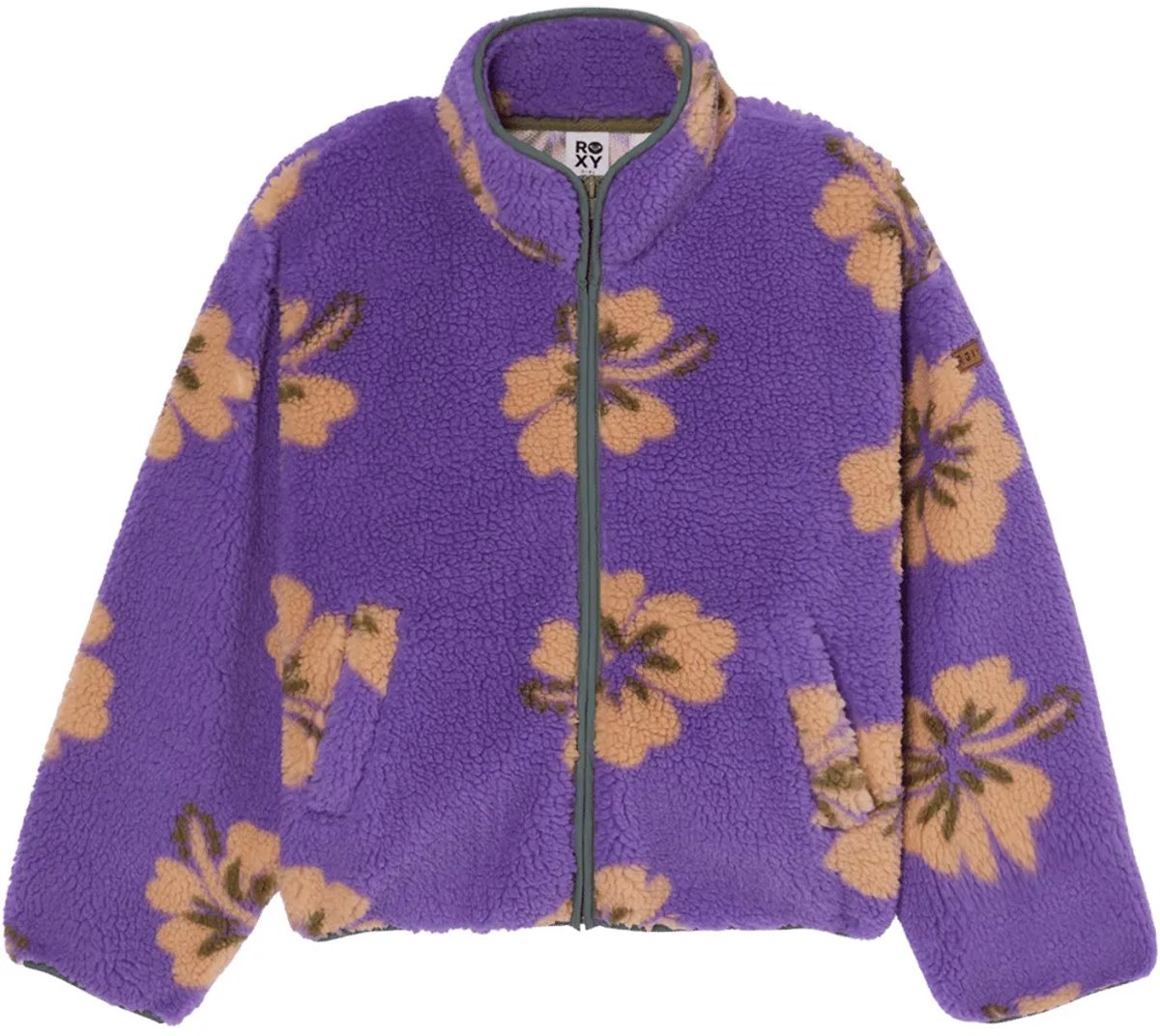 Roxy Like Electricit Fleece Paars 14 Years Jongen