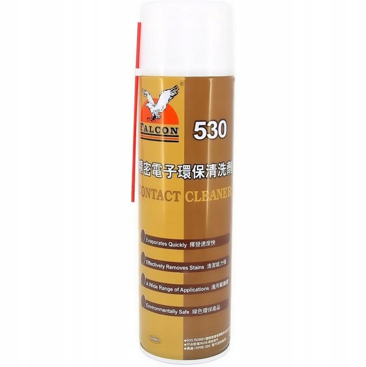 Rosfix Contactreiniger Spuitbus MID 530 - Sneldrogend Ontvetter - 550 ml, Waterbasis
