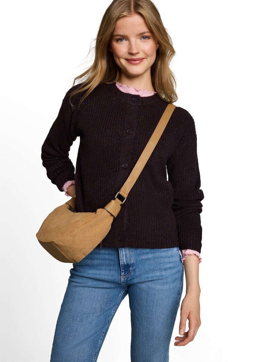 TOM TAILOR schoudertas Liriel Crossbody Bag Camel Lichtbruin