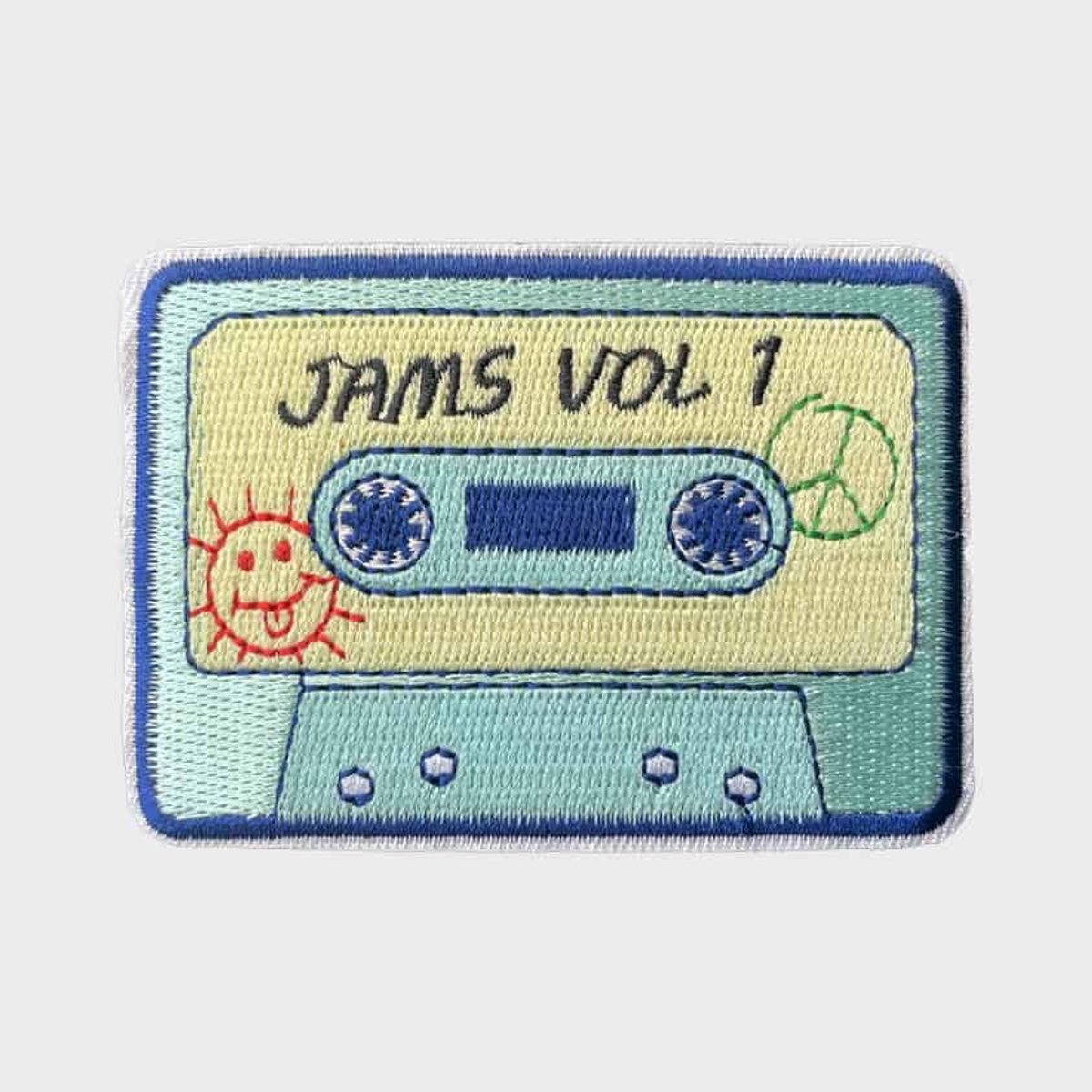 Patchy® – Cassettebandje Strijk Embleem Patch 8.3 x 5.8 cm