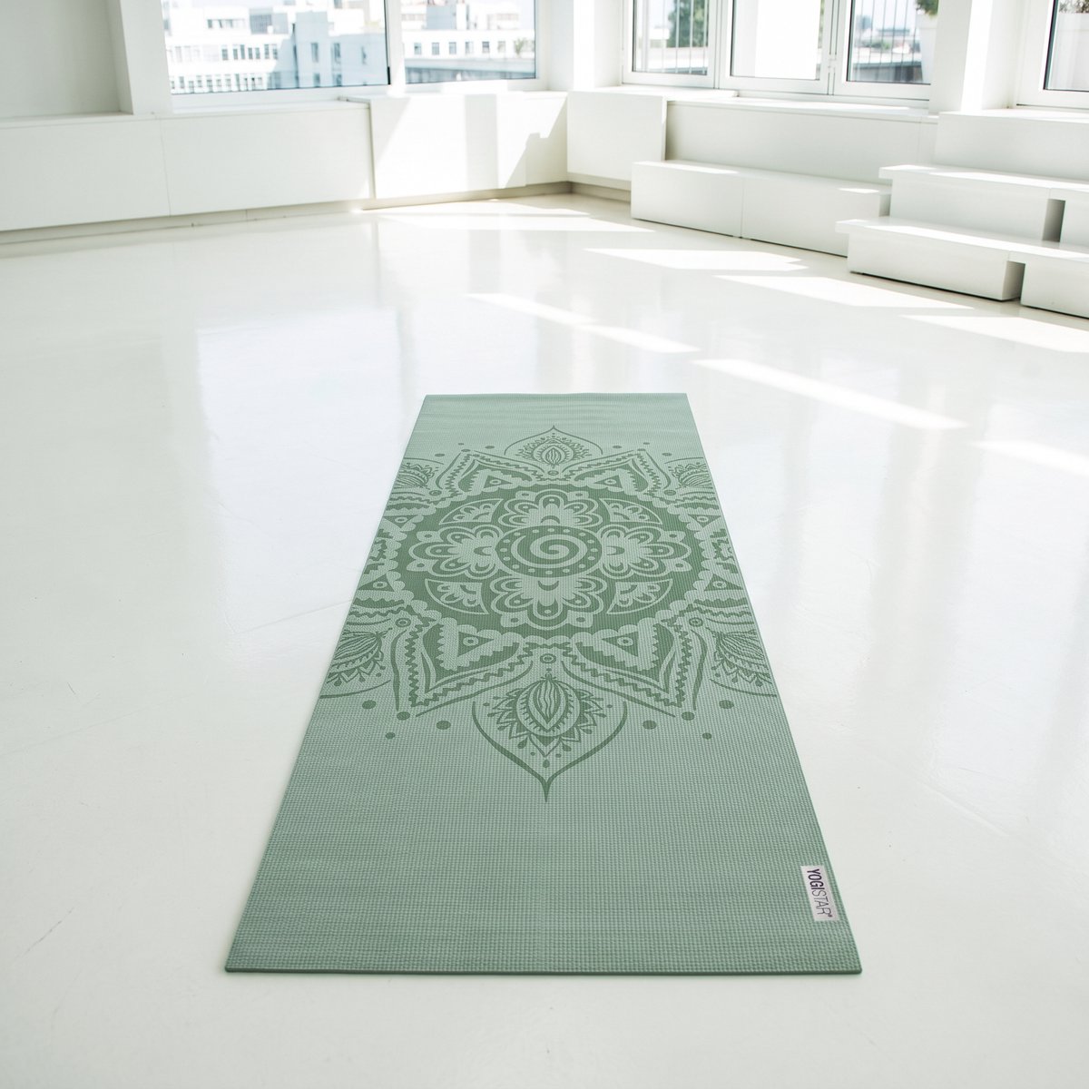 Yogamatte yogimat® basic - art collection - spiral mandala