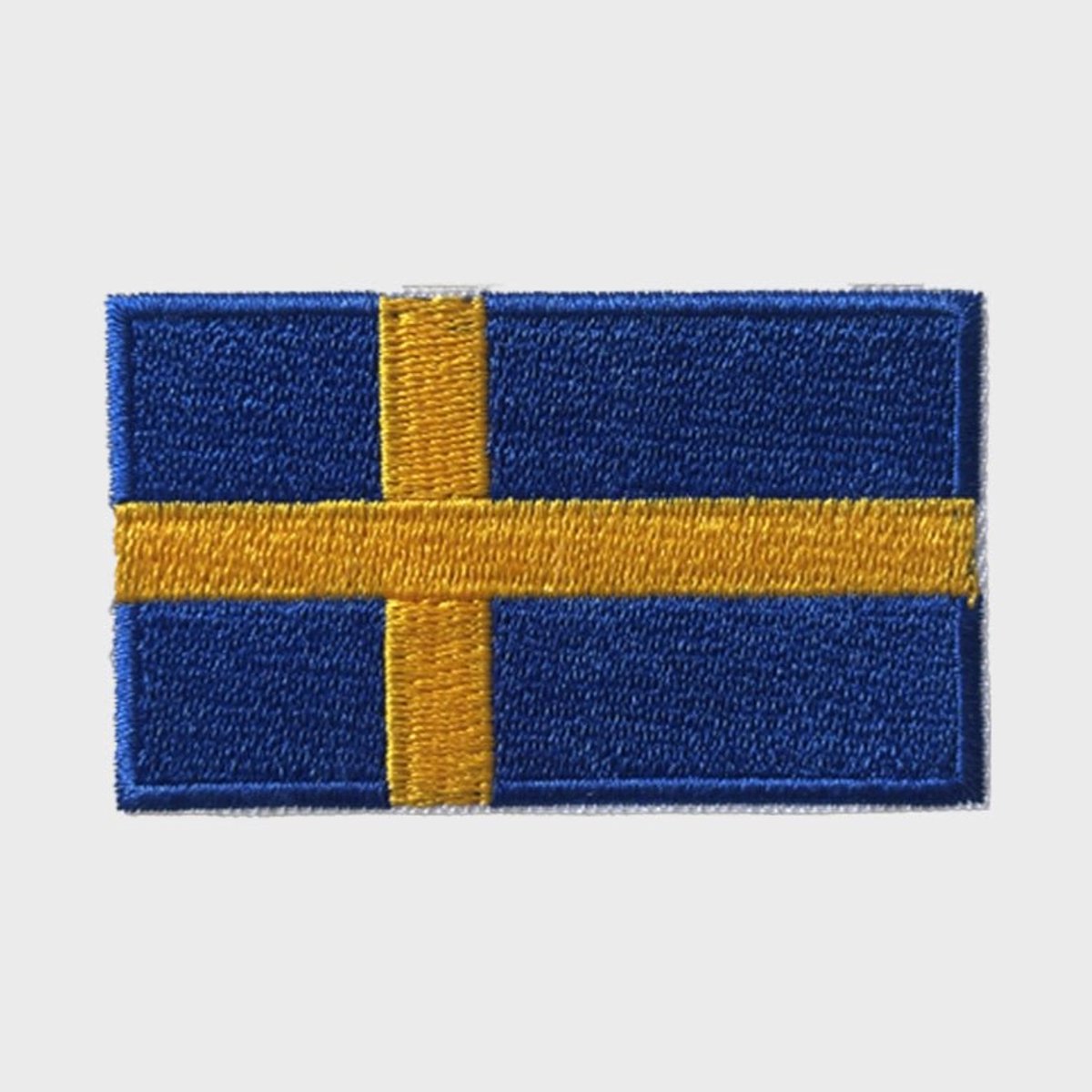 Patchy® – Zweedse Vlag Strijk Embleem Patch 6.3 x 3.8 cm