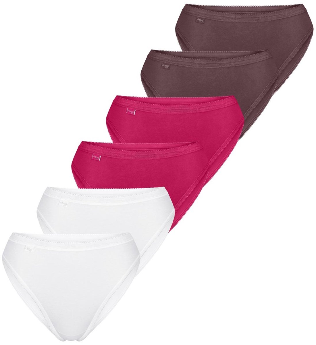 sloggi Dames tai slip 6 pack Basic+