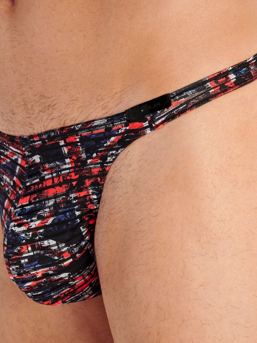 Hom G-String Malcom 403222 PK13 Black/Red-L