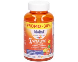 Alvityl Kinderen Vitaliteit Gummies - Multivitamine gummies met 8 vitaminen, zink en selenium - Vitamine D voor normale botten - Zonder gelatine - Vanaf 4 jaar - 120 gummies