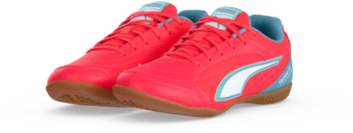 Puma Truco Iv Unisex Sportschoenen - Ultra Red-Puma White-Dusty Aqua-Intense Mint