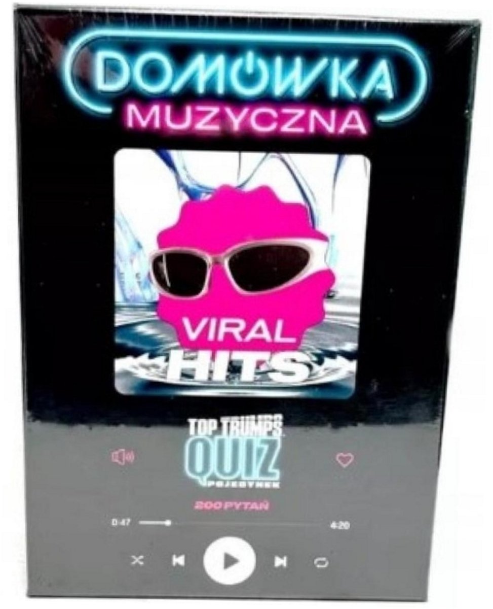Quiz Box Home Muziek - Virale hits! | Feestspel