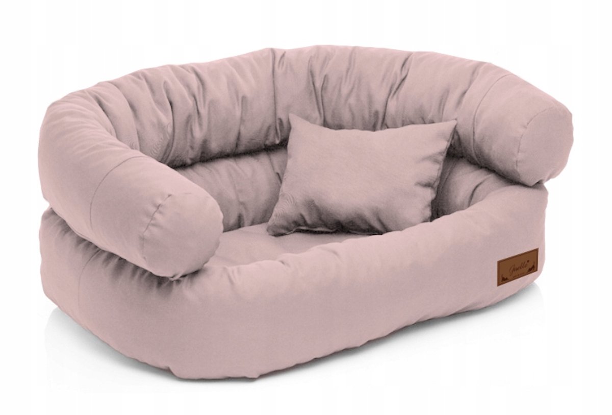 XL Hondenkussen Fauteuil 85x120cm - Zacht Poederroze