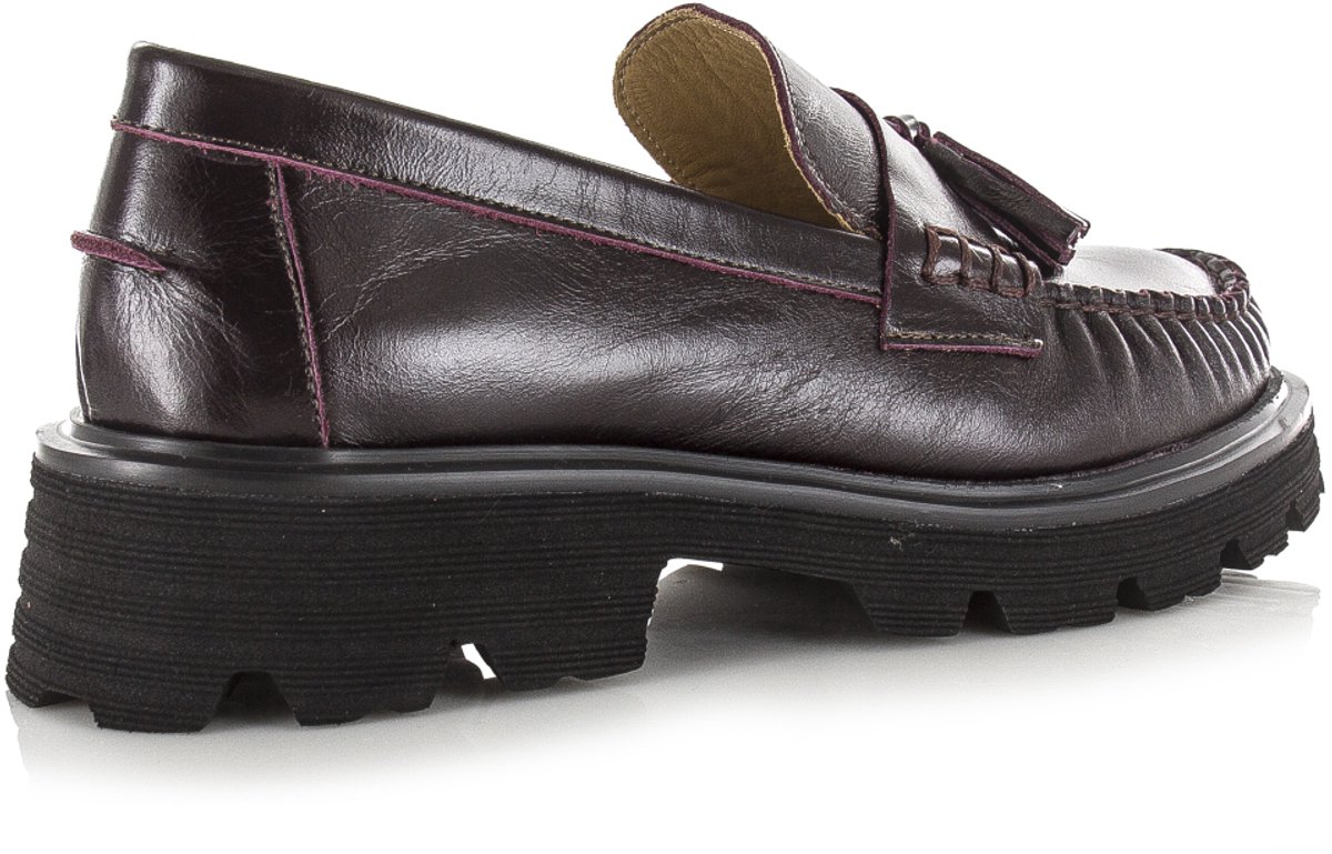 Babouche Bizou loafers bordo