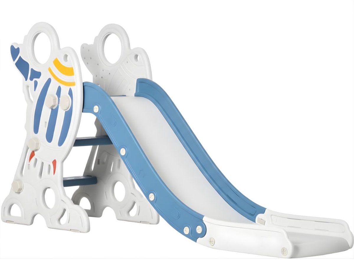 KIRA® Glijbaan - Glijbaan Buiten - Glijbaan Peuter - Glijbaan Little Tikes - Glijbaan Binnen - Blauw - 157cm x 47cm x 80cm