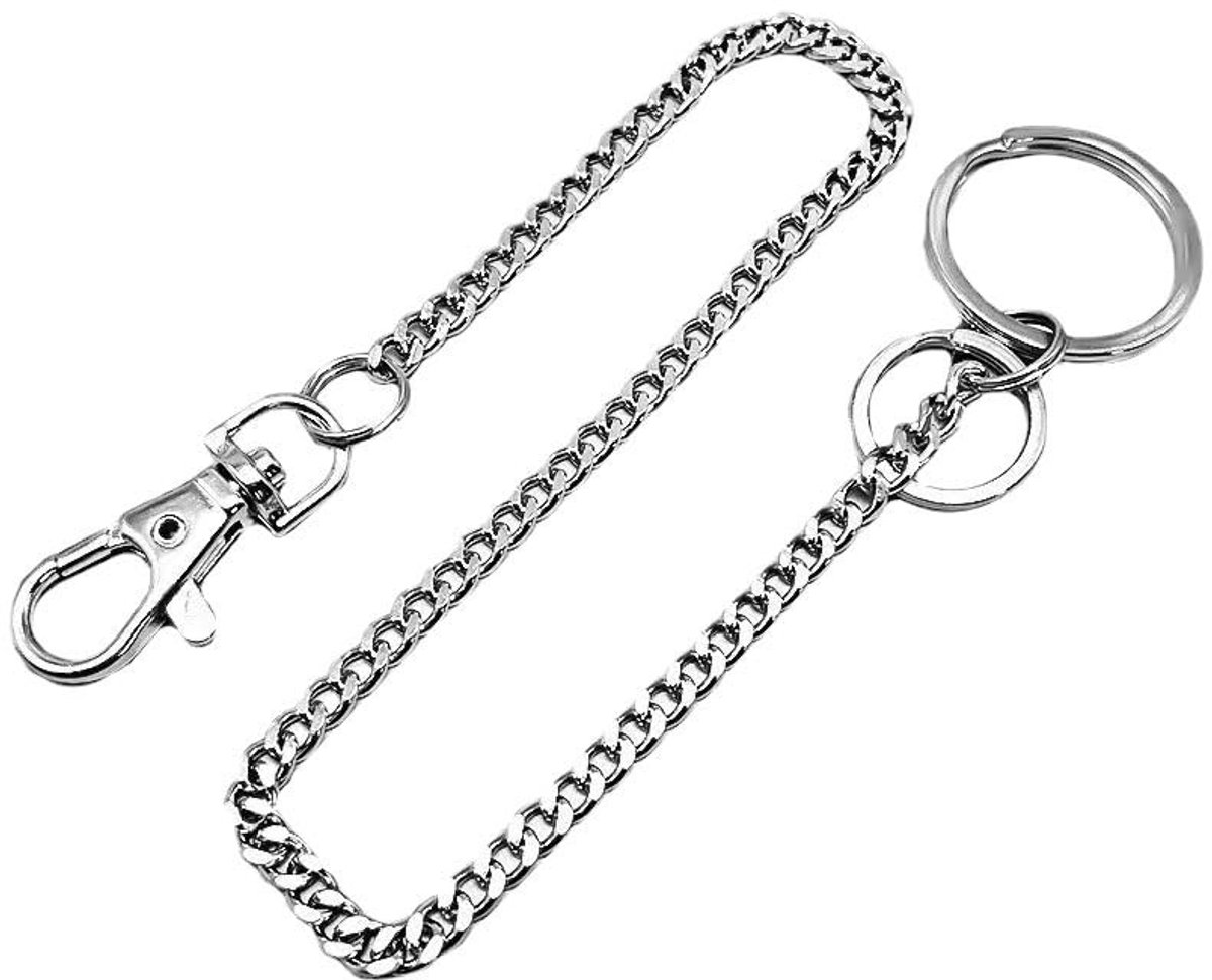 SolidKeus - Riemketting voor Portemonnee en Sleutels, 40 cm