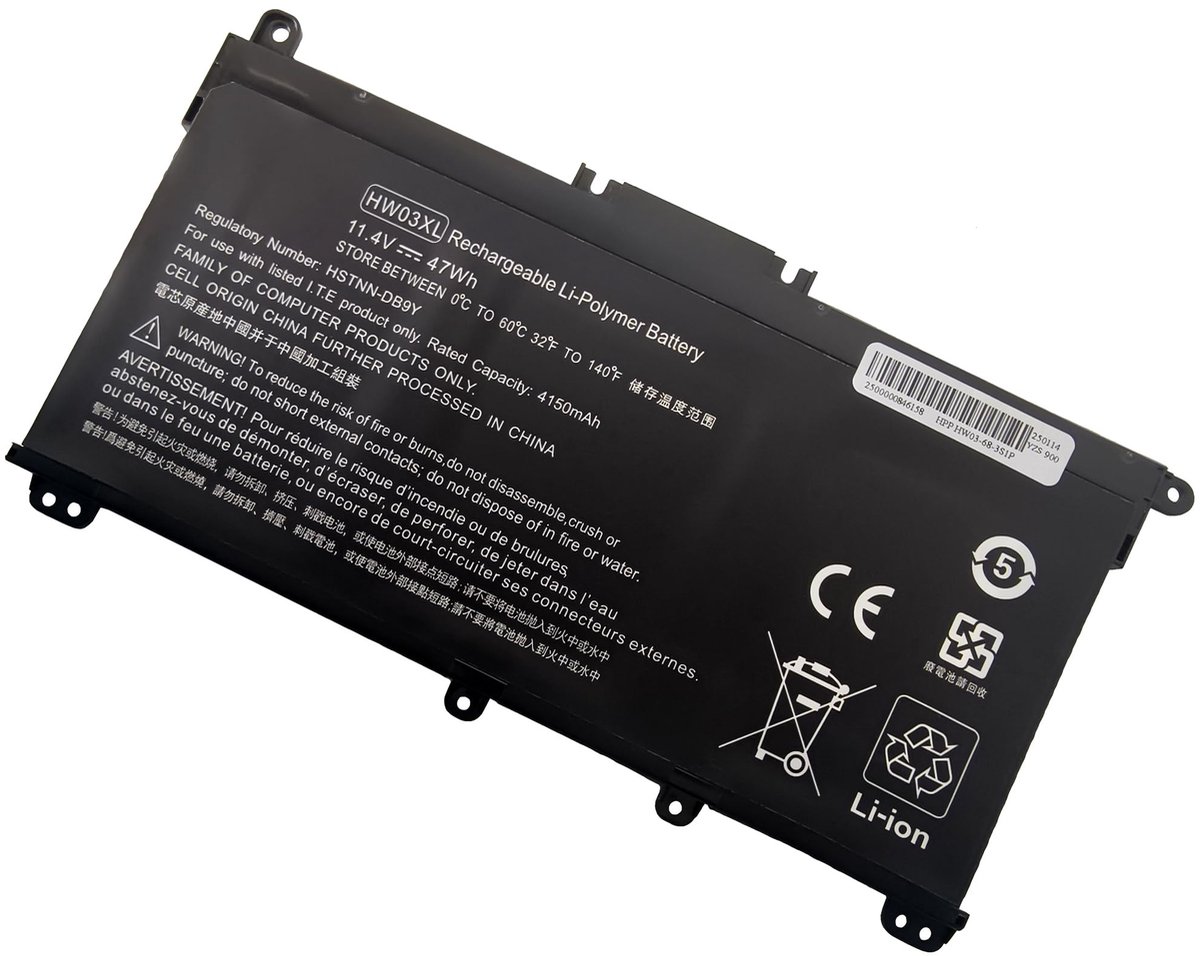 SolidKeus - Laptop Accu voor HP Pavilion 15-EG 15-EH series