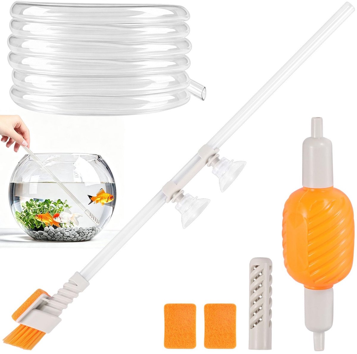 SolidKeus - Aquarium Waterwisselset met Sterke Zuigkracht