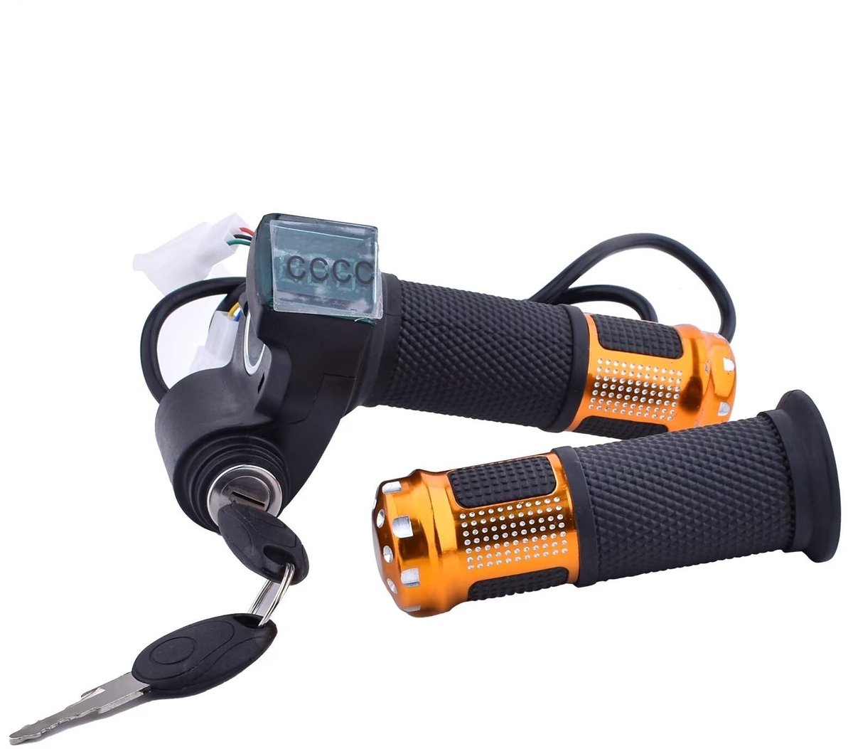 SolidKeus - Universele Gashendel voor Elektrische Scooter met LCD Scherm