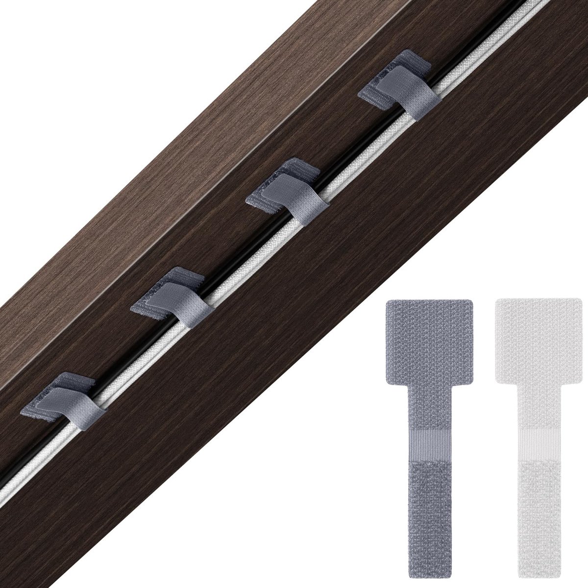 SolidKeus - Kabelmanagement Clips voor Onder Bureau (30 Stuks)