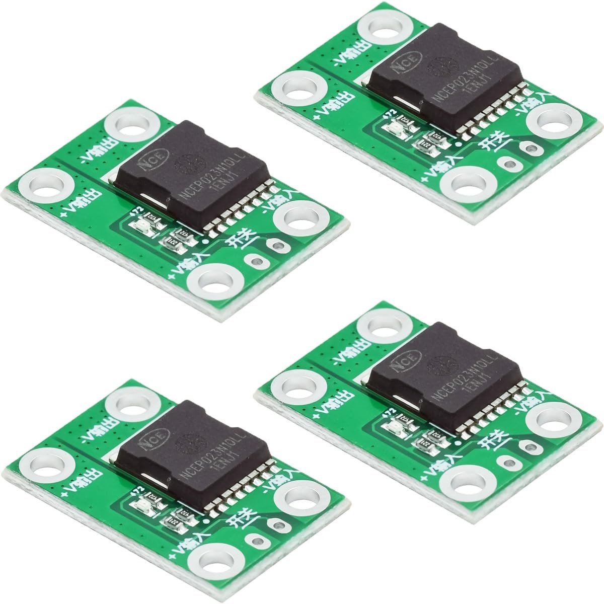 SolidKeus - 4 Stuks MOS Trigger Switch Driver Module 100A