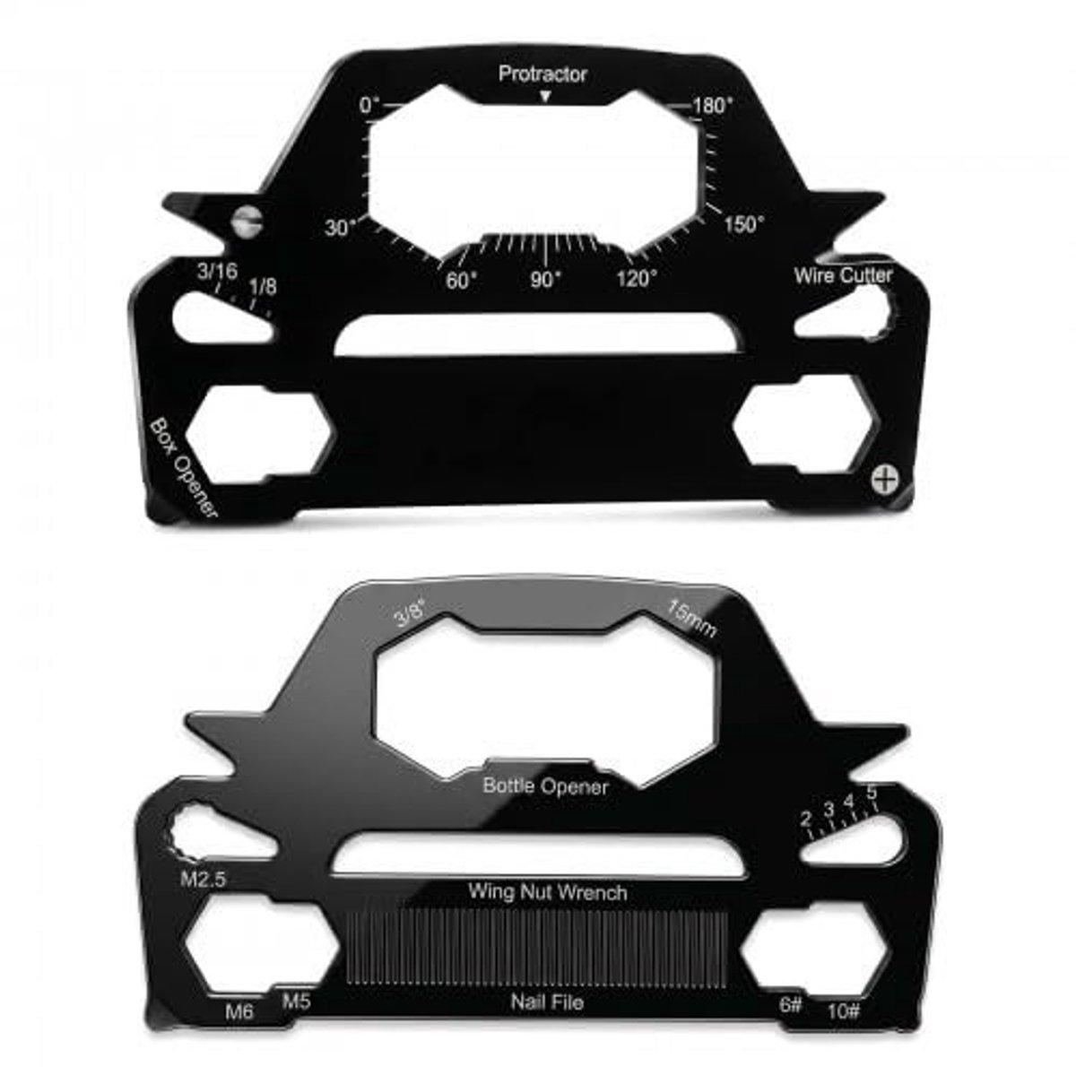 SolidKeus - Draagbare Flesopener Multitool voor Auto en Buiten