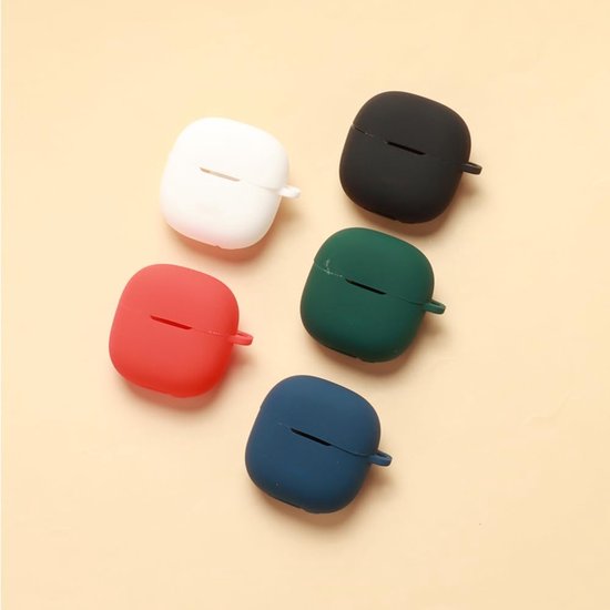 Hoes compatibel met Redmi Buds 8 Active, ondersteunt draadloos opladen, schokbestendige beschermhoes, grappige 3D-cartoons, zwart/groen, 2 stuks — afbeelding 2
