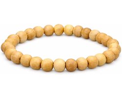 Santo INKANAT Houten Armband - Beschermend Spirituele Sieraden - Positieve Energie & Anker - Natuurlijk Aroma - Handgemaakt - Wellness & Meditatie Accessoire