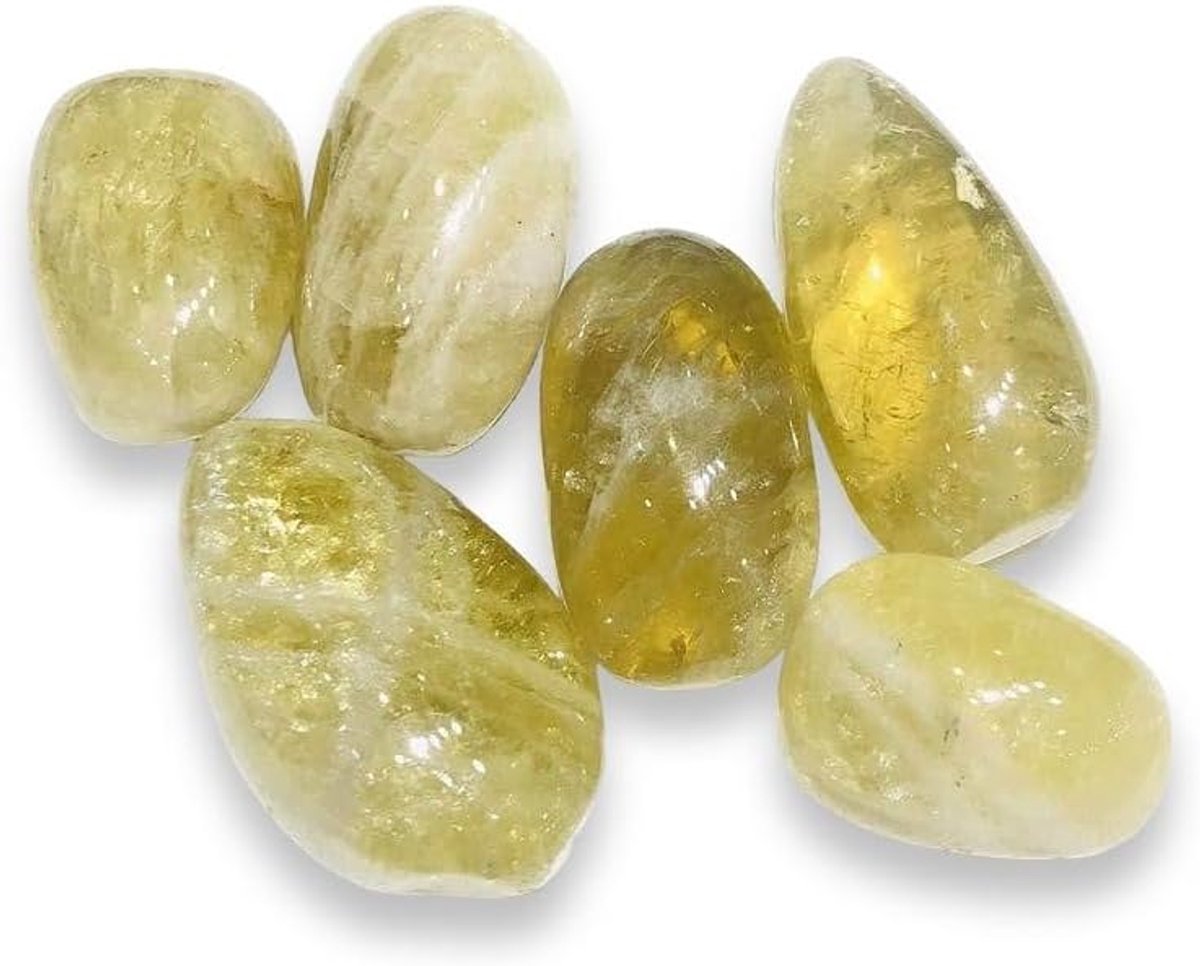 Natuursteen geslepen helende steen helende steen reiki meditatie 20-25 mm