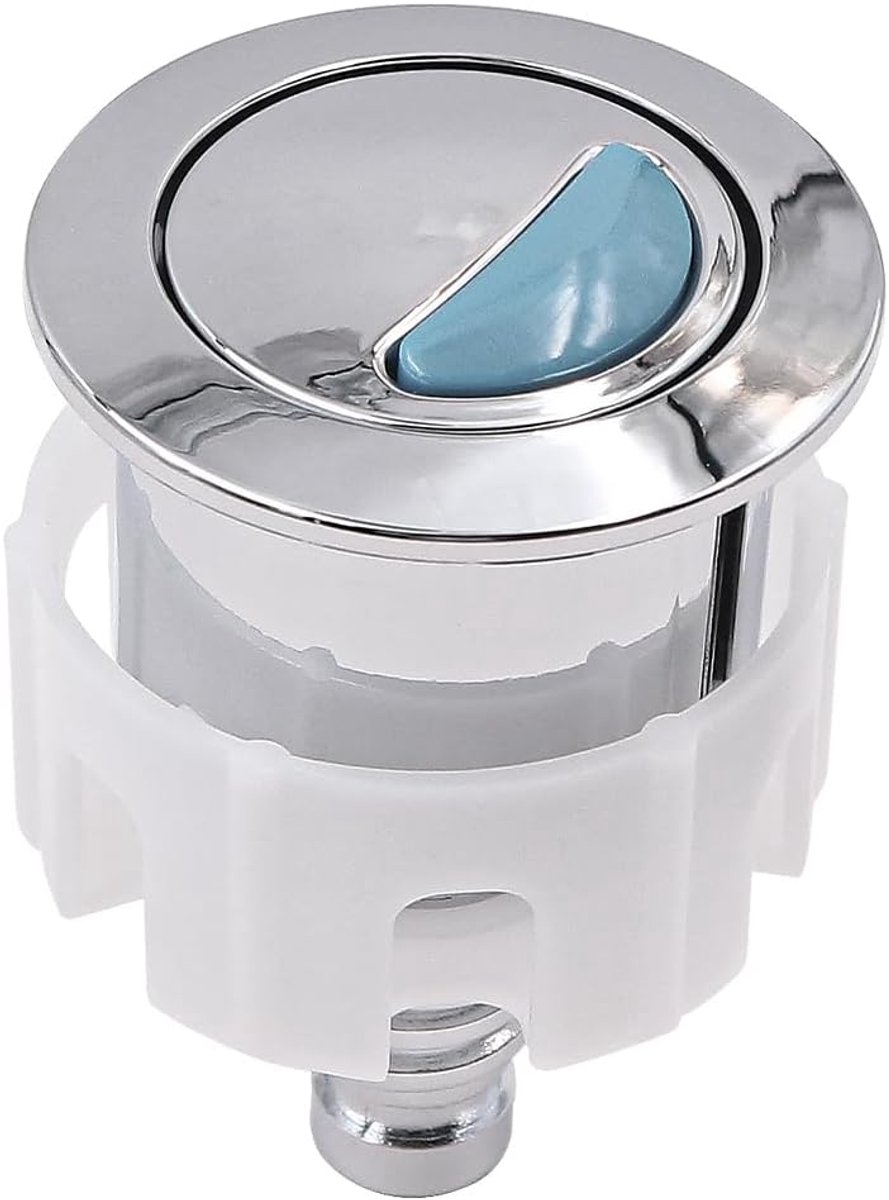 Toilet Drukknop Spoelvervanging Ronde dubbele afvoerknop Compatibel met Ideal Standard stortbak