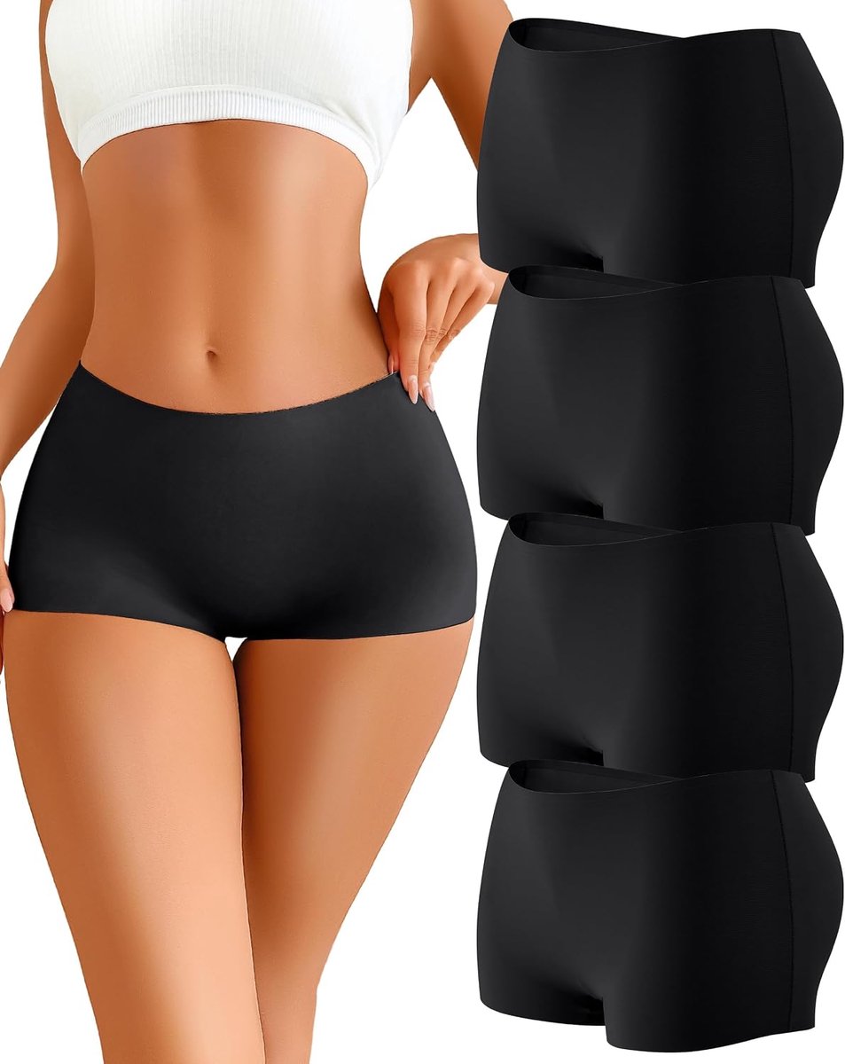 Shorts voor dames, naadloos, zacht, ondergoed, hipster, onderjurk, boyshorts, multipack