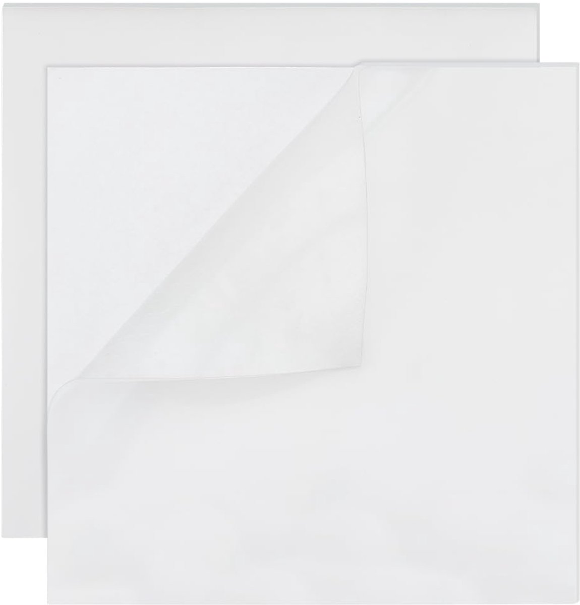 2 stuks 25 x 25 cm zelfklevende siliconen rubberen platen, 3 mm dik, wit, zelfklevend antislip siliconen rubberen pad voor doe-het-zelf afdichtingsmateriaal, pads, afdichtingskussen