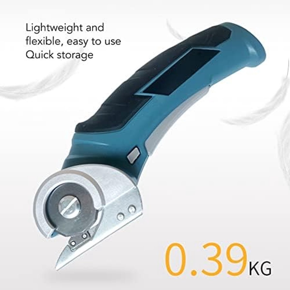 Draadloze Elektrische Schaar voor het Snijden van Stof, Tapijt en Leer, Krachtige Mini Cutter met Oplaadbare Batterij en Snijbladen voor Precisiewerk