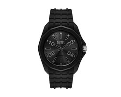 Diesel Stinger 3-Hand Mannen Horloge 44 mm - Zwart