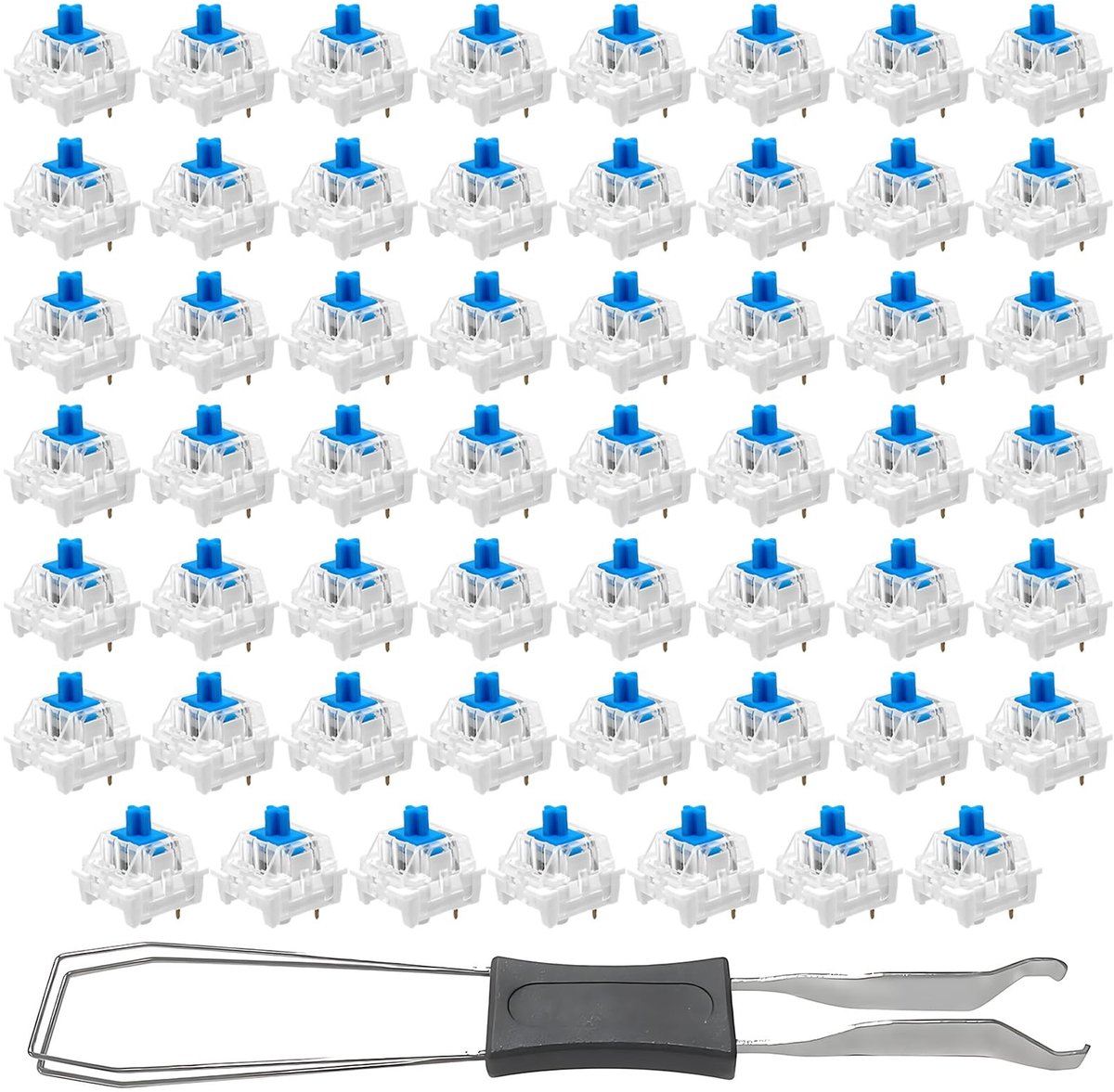 Omgoods - Set van 55 Mechanische Toetsenbord Schakelaars