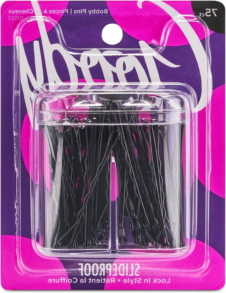 Haarspelden Set - Bobby Pins - Haar Stijlen - Comfort Tips - 75 Stuks - Zwart