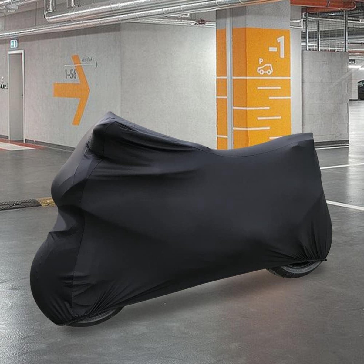 Omgoods - Universele Motorhoes van Stretchmateriaal voor Binnen