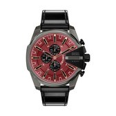 Diesel Mega Chief Slim Mannen Horloge 48 mm - Grijs
