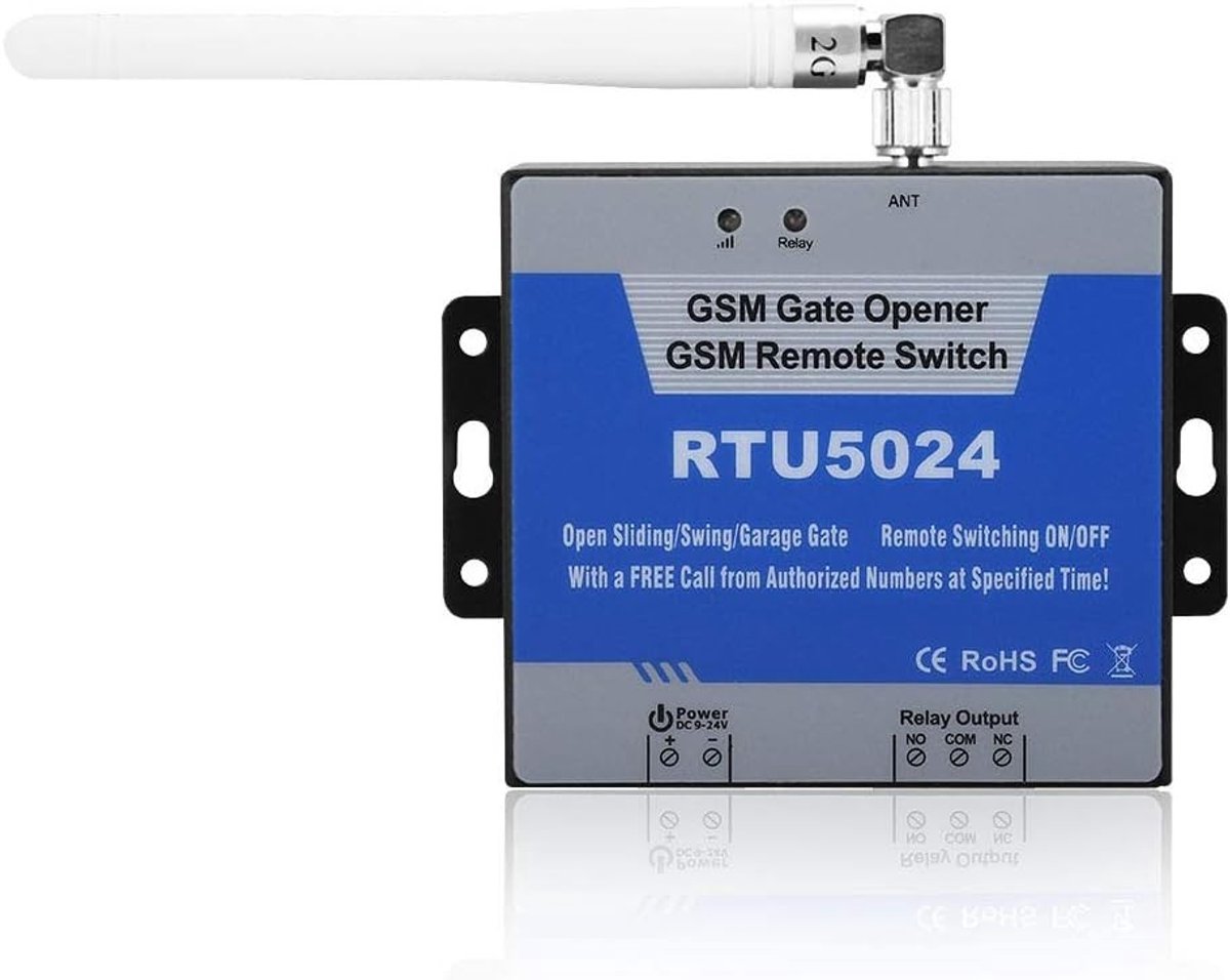 Access Controller voor GSM Port Opener met Externe Aan/Uit Schakelaar, Gratis Oproep en SMS-ondersteuning, 850/900/1800/1900MHz