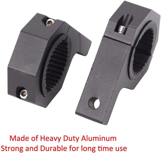 2 Stuks Werkkoplamphouders 25mm-30mm Klemhouder Universele Auto Koplamphouder Koplamp Montagebeuge Lichtbar Beugel Houder Koplamp Mount Beugel Klemhouder Vrachtwagens — afbeelding 4