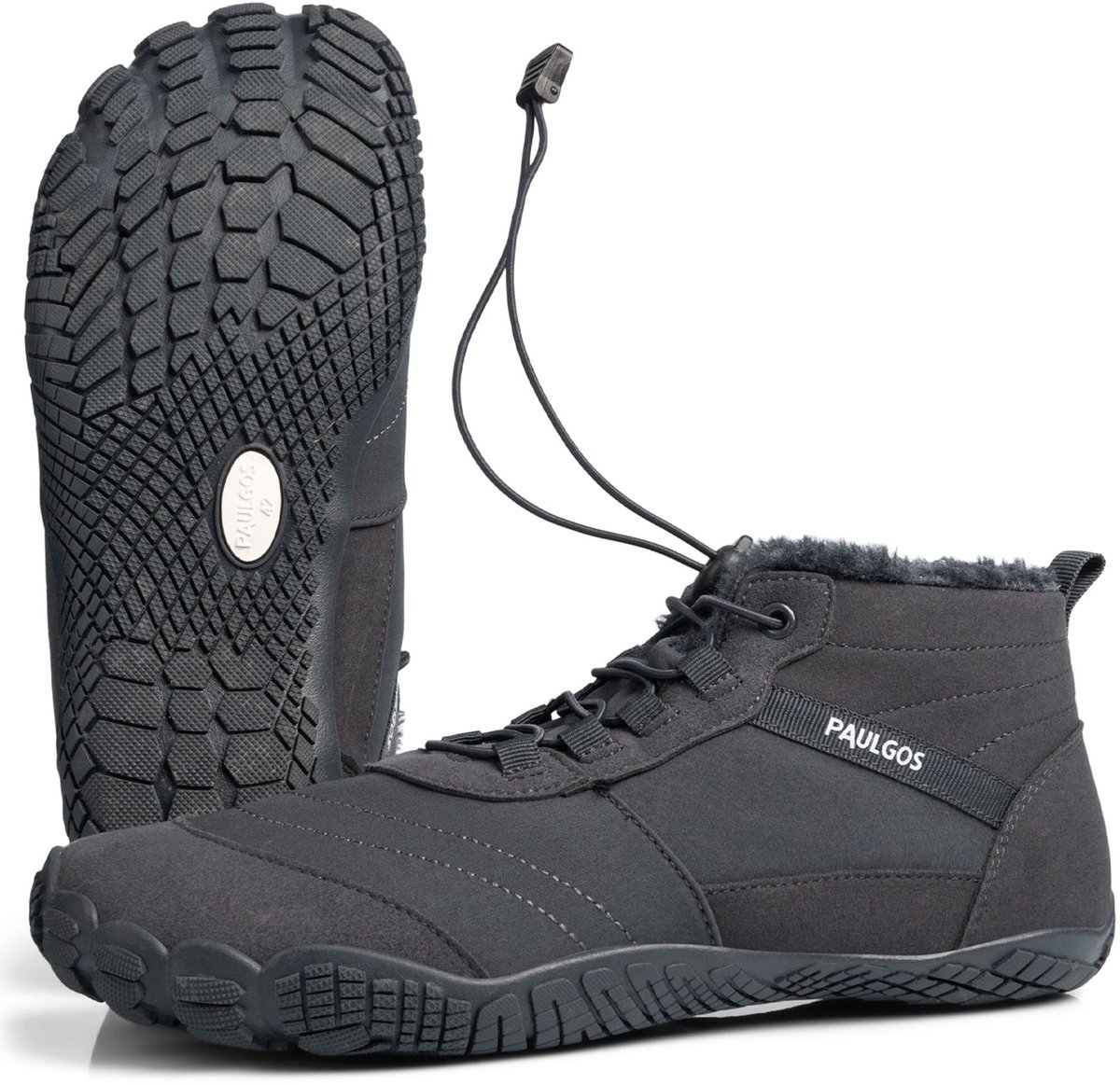 PAULGOS Winter-blotevoetenschoenen, unisex, maten 37–47, verkrijgbaar in 3 kleuren