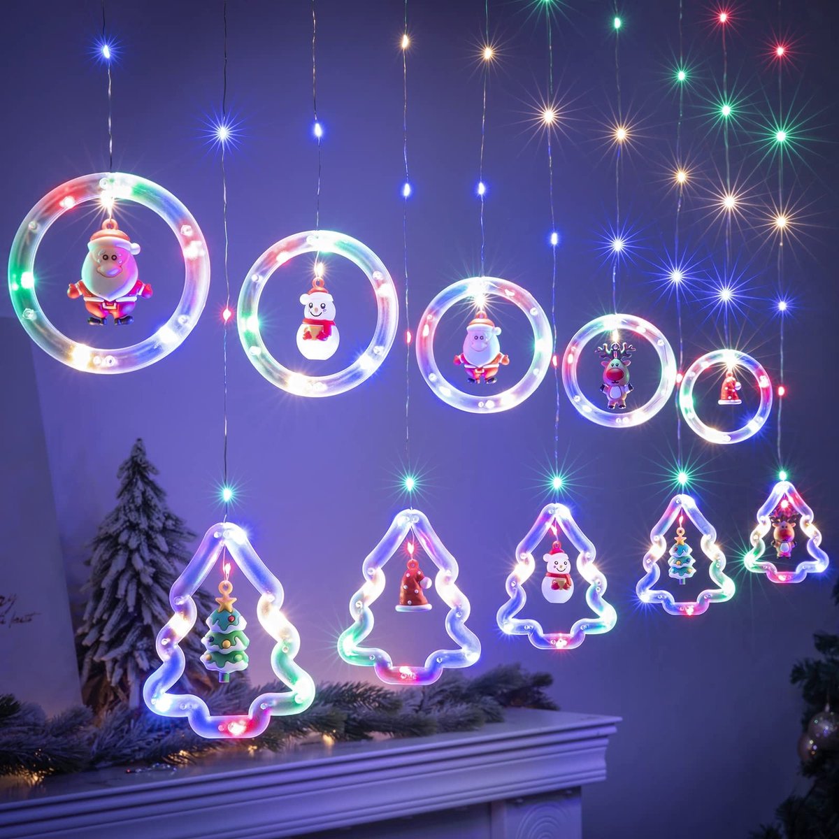 SolidKeus - Kerstverlichting met Fairy Lights, 3m met 8 Modi