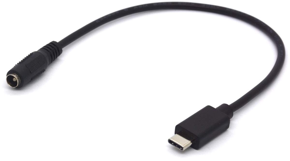 SolidKeus - USB-C naar DC 5.5 x 2.5 Kabel voor Laptop Verbindingen
