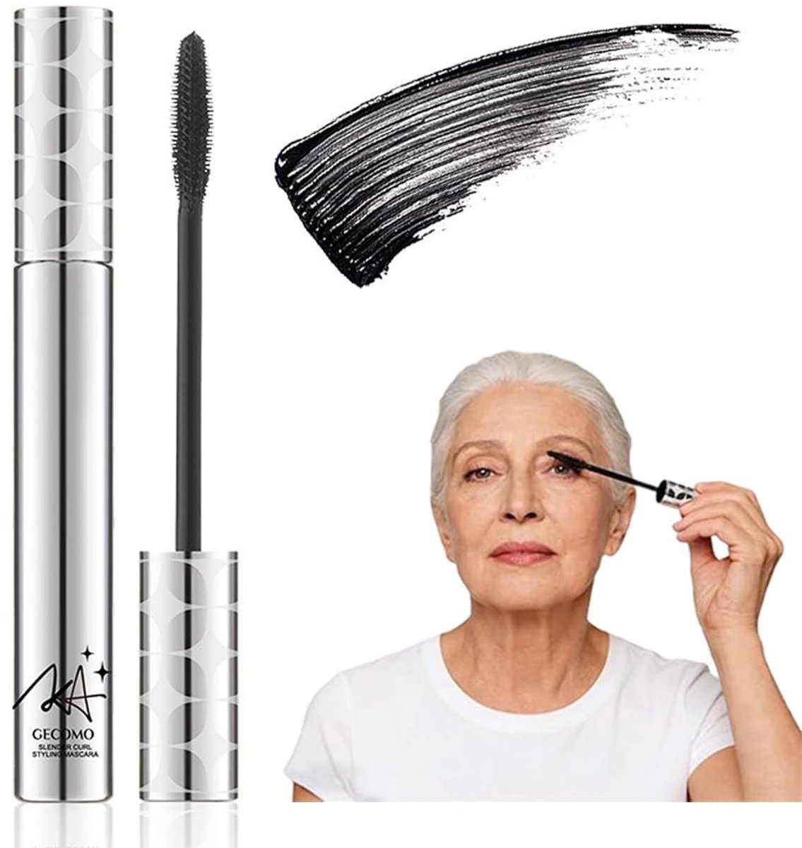 SolidKeus - Waterproof Mascara voor Volumineuze Wimpers