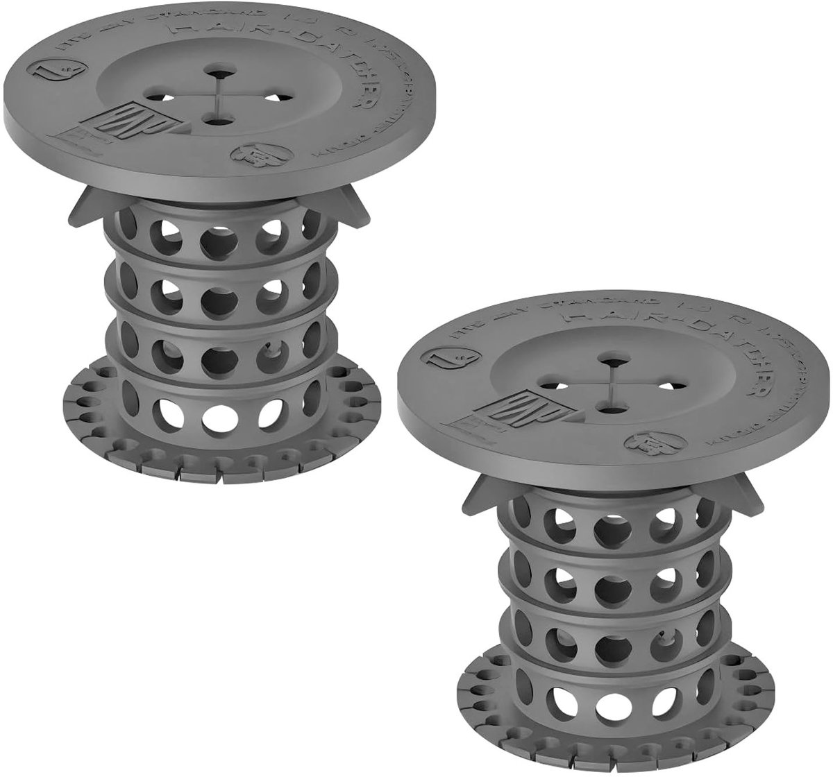 SolidKeus - Universele Afvoerfilter Set van 2 Stuks TPR