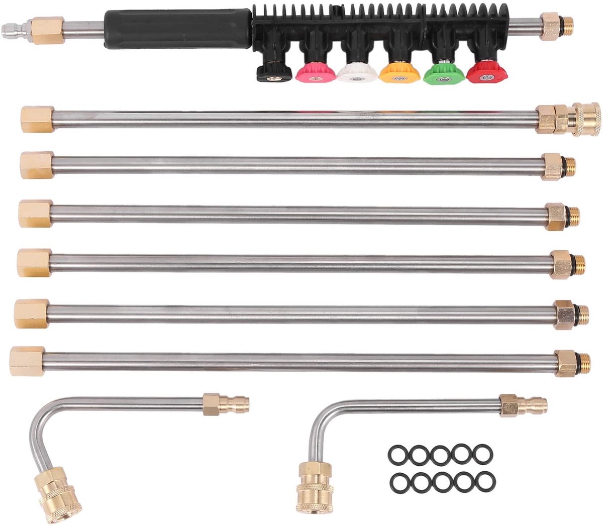 SolidKeus - Set van Hogedrukreinigers met Accessoires
