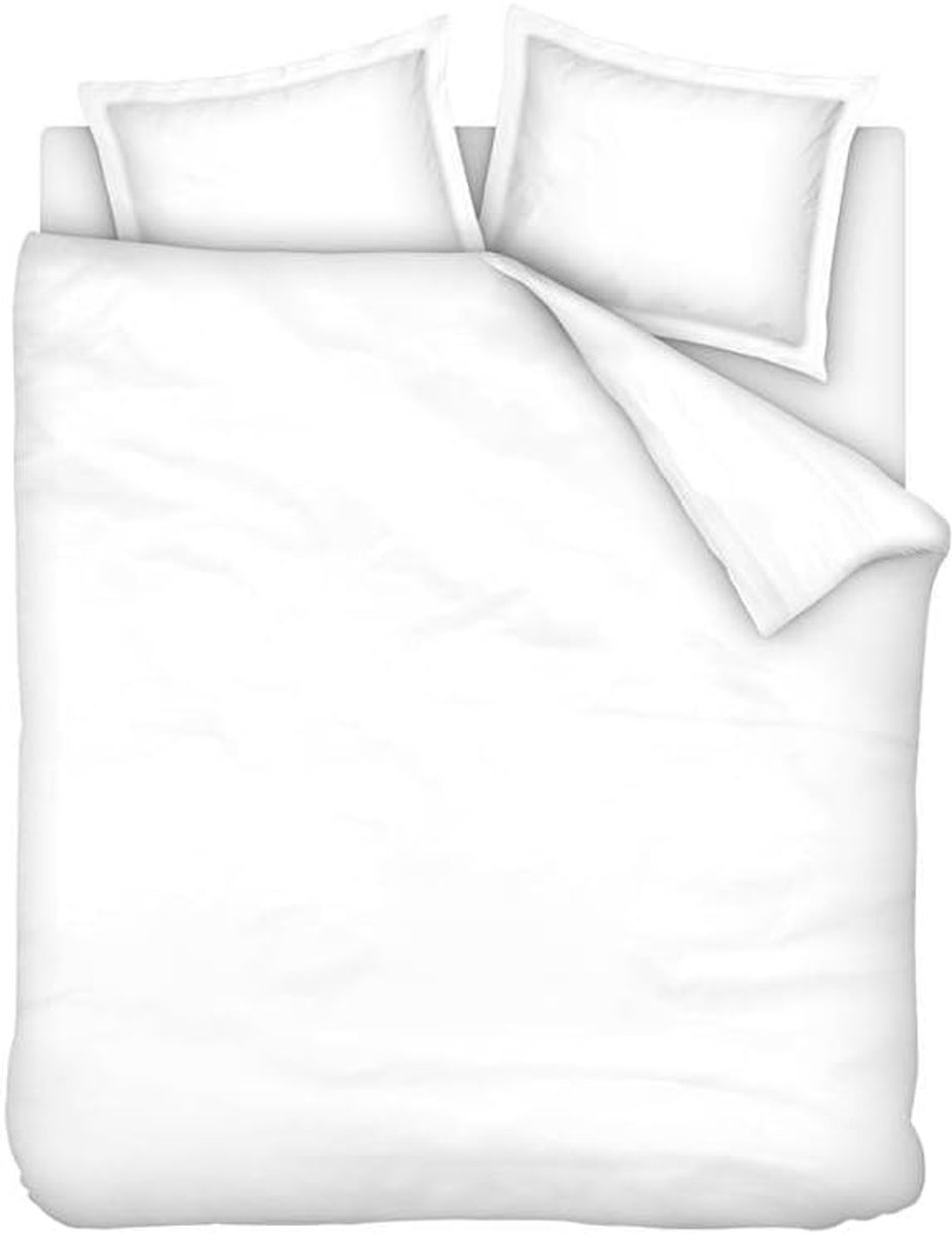 Dekbedovertrek - Satijn-katoen - 240x200/220 cm - White