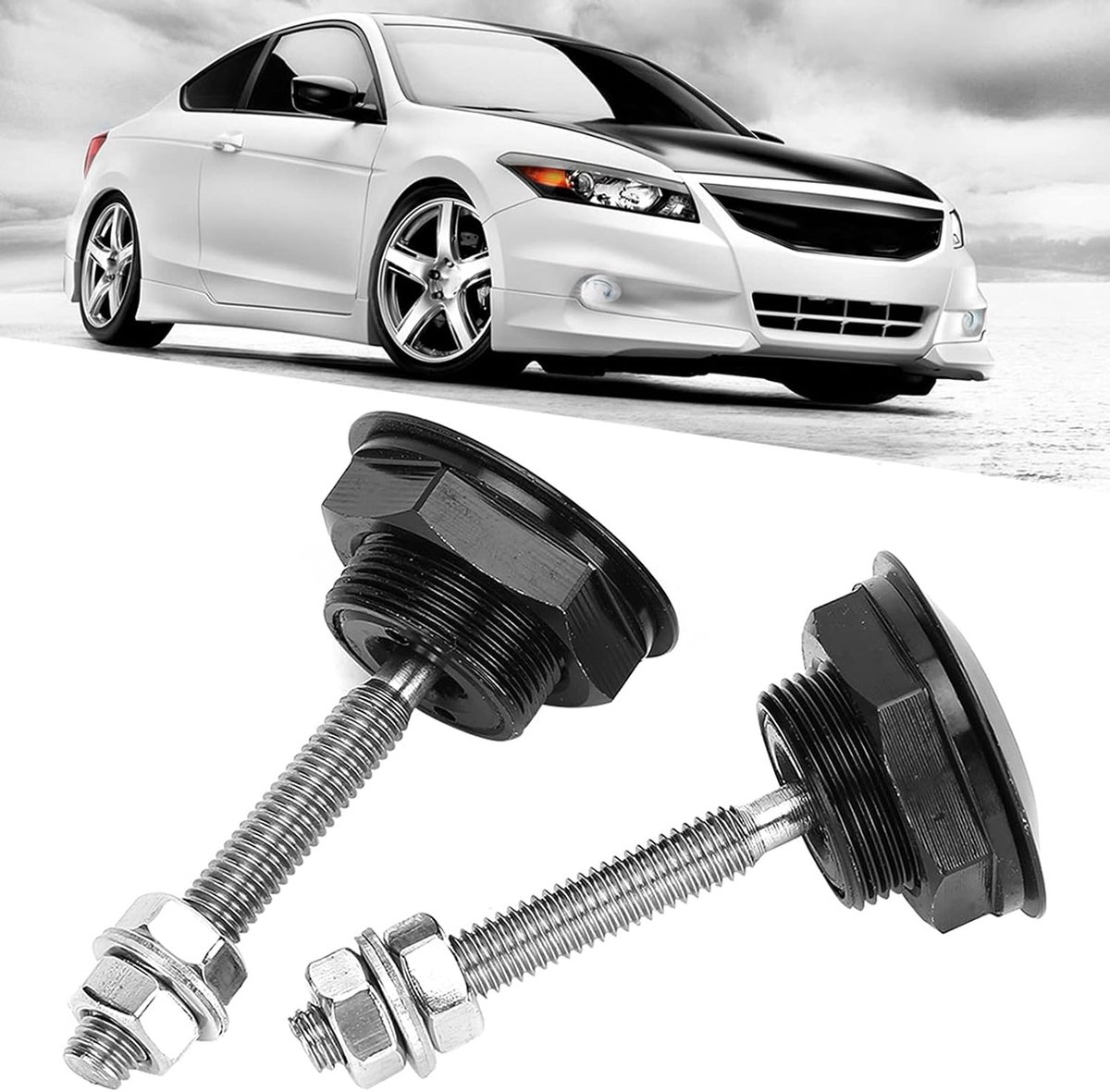 Release Klink 2 Stuks Universele Kap Pin Motorkap Lock Quick Release Drukknop Bumper Clip Vergrendelingen(32mm)