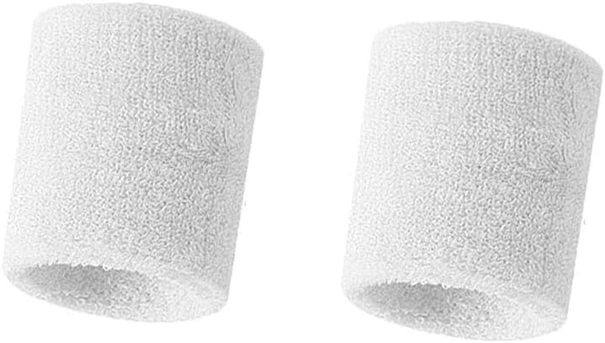 Pols - 2 stuks zweetband pols - absorberende pols - zweetbanden - fitness arm zweetband