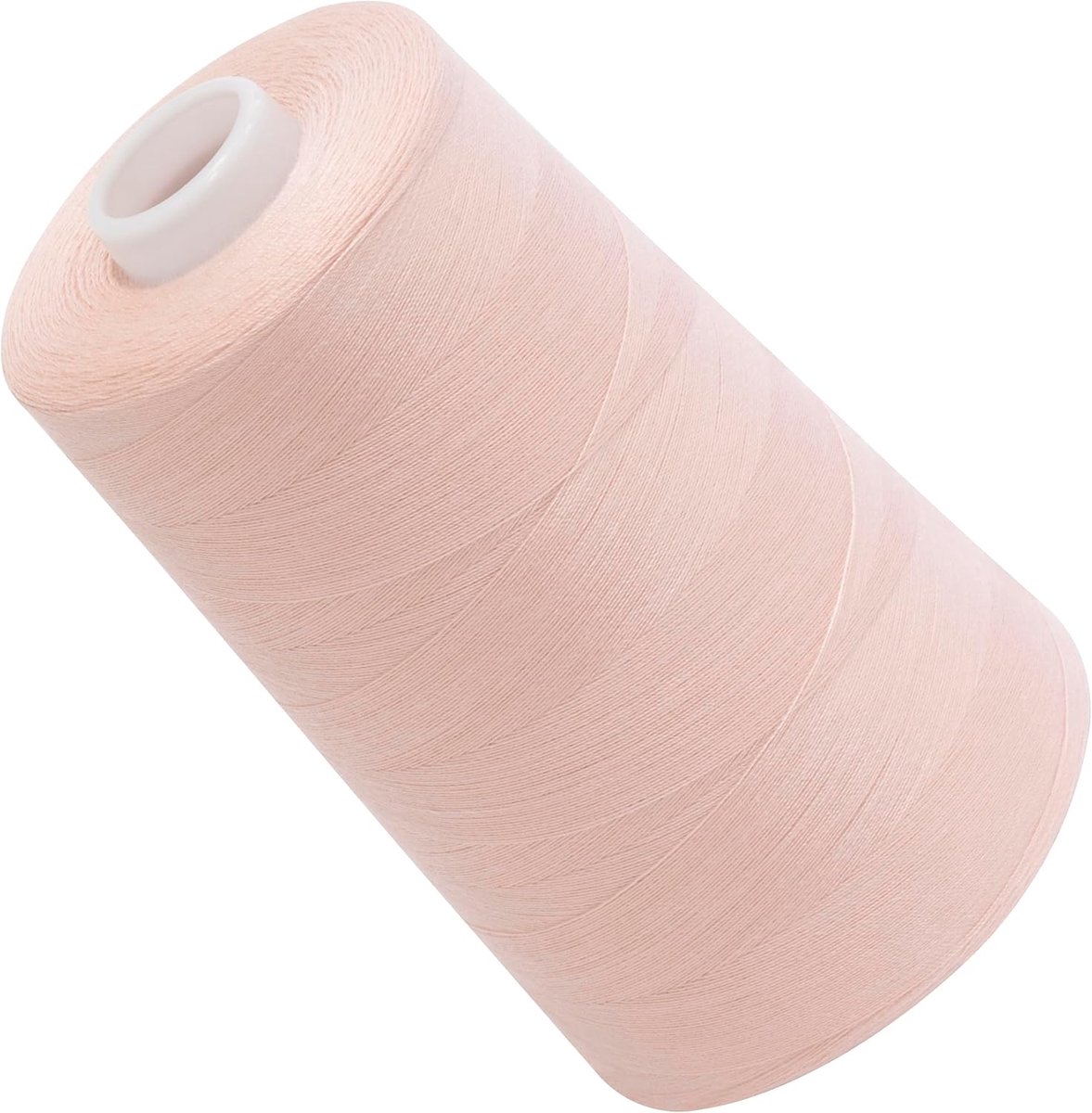 - C72602 - Naaigarenconus 120 (40/2) 4000 m - van polyester - confectie, kurnituur, garen, koord, naaien, kleding, draad - kleur roze poeder -bleek