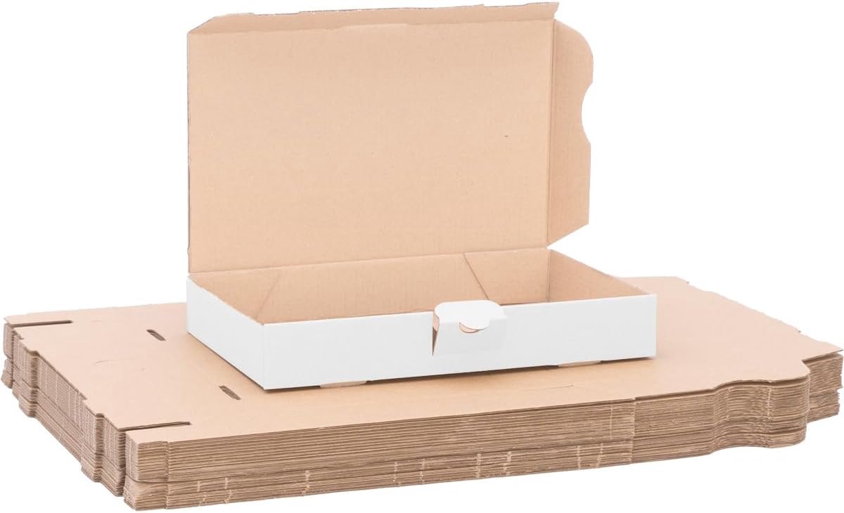 Verpacking Maxibriefdozen 225 x 145 x 35 mm Maxibrief Wit MB XS Binnenafmetingen van 220 x 136 x 33 mm Verzending Post opvouwbare verzenddoos Boekenverzending - optimaal geschikt voor het verzenden