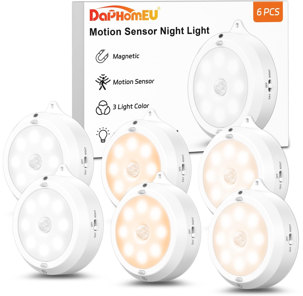 SolidKeus - Draadloze Lampen met Bewegingssensor voor Onderkasten
